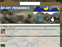 Tablet Screenshot of airsoftpernambuco.com